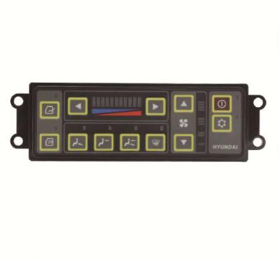 China R110-7 R140 160-7 Auto AC Control Panel 11N6-90031 For Hyundai Excavator for sale
