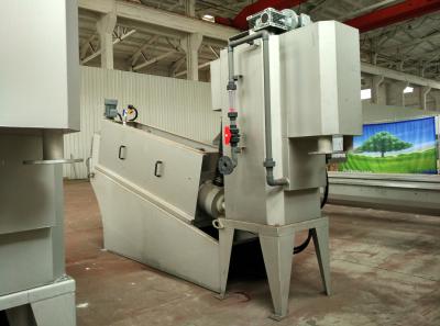 China Tratar la máquina de la prensa de filtro de tornillo del barro en venta