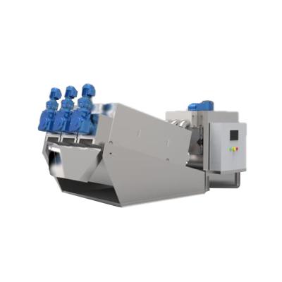 China Sedimentation Sludge Dewatering Press Machine 12kg/H Small Dewatering Screw Press for sale