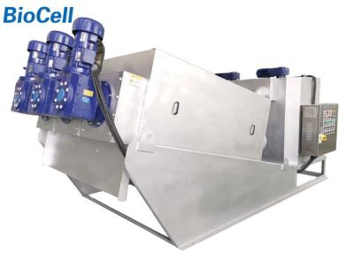Chine Filtres s-presse de machine de filtre-presse de vis de 8.2KW 480kg/H pour le traitement de boue à vendre
