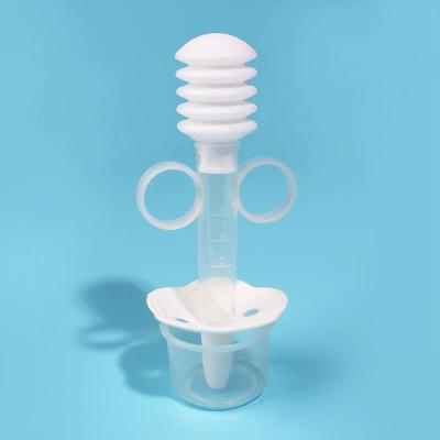 China Silicone Baby Nasal Irrigator Medicine Dispenser Dropper Syringe Feeder for sale