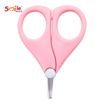 China Newborn Baby Convenient Daily Baby Nail Shell Shear Manicure Tool Baby Nail Scissors Safety Nail  Scissors Cutter for sale