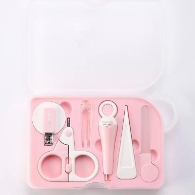 Chine 6 In 1 Infant Healthcare Kit Baby Brush And Comb Sets Manicure Brush à vendre