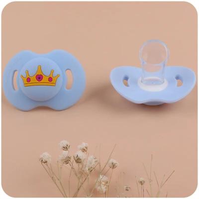 China Wholesale custom bpa free bulk diy decorated lovely latex silicone adult baby pacifier for sale