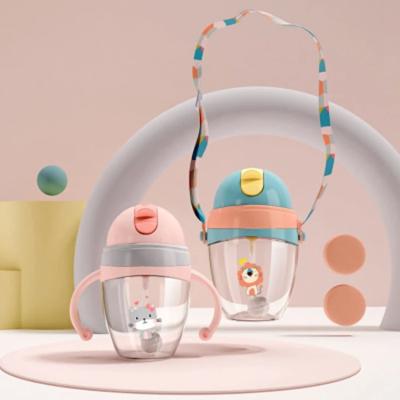 중국 Home Infant Trainer Cup Anti Fall Multifunctional Newborn Baby Water Bottle 판매용