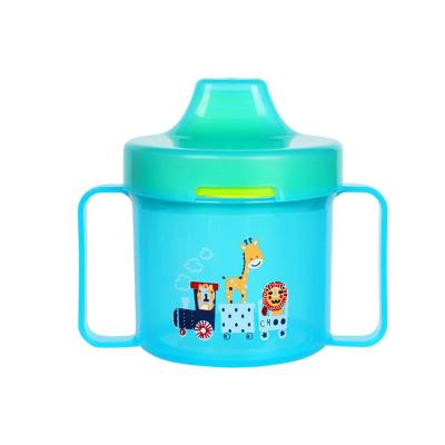 China Leakproof Baby Learning Drinking Plastic Cup Toddler Baby Kid Drinking Duckbill Cup Trainer Cup for sale