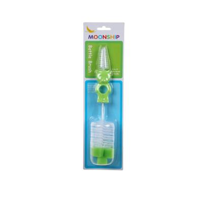 China Rotating Infant Bottle Brush Handle Style For Cleaning Bottle for sale