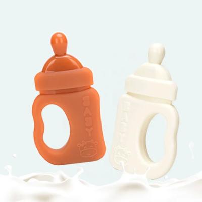 China Manufacturer  directly sale 2020 New Baby Silicone Teether Teething gel Teeth Children baby chewing tools gutta-percha for sale