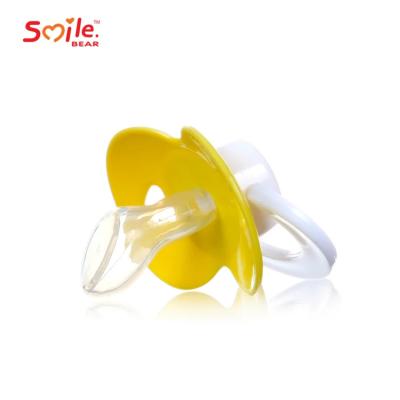 China Chewing Silicone Infant Pacifier Baby Soother Colorful Baby Pacifier Clips à venda