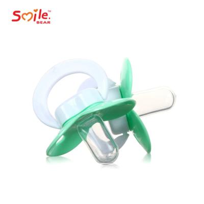China Natural Rubber Silicone Nipple Pacifier Funny Soother Babies Pacifier for sale