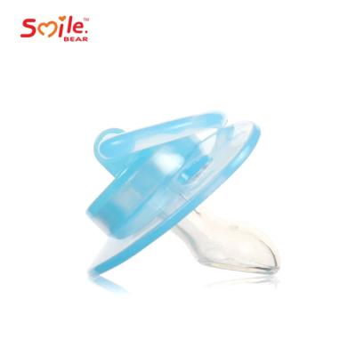 China Adult Soft Silicone Pacifier Nipple Natural Rubber Pacifier ISO9001 for sale