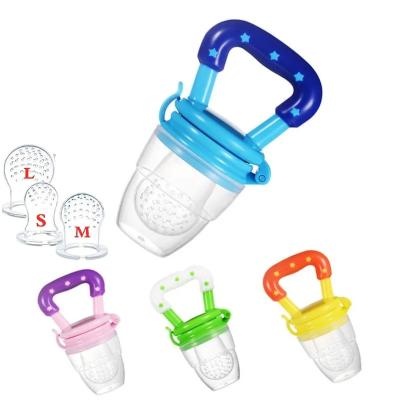 China Food Grade Silicone Infant Pacifier Soft Nipple Fruit Feeder BPA Free for sale