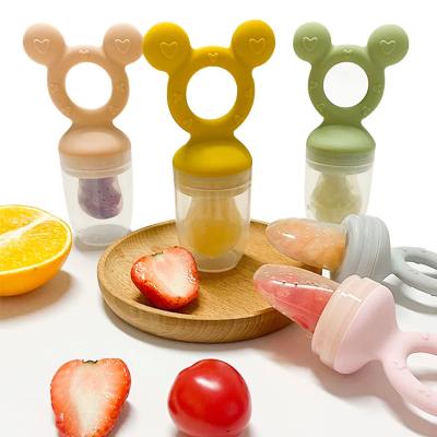 China BPA Free Silicone Infant Pacifier Feeding Food Fresh Baby Fruit Feeder Pacifier à venda