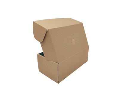 China Hot Stamping Kraft Paper Packaging Box Shipping Mailer Box Custom Printed for sale