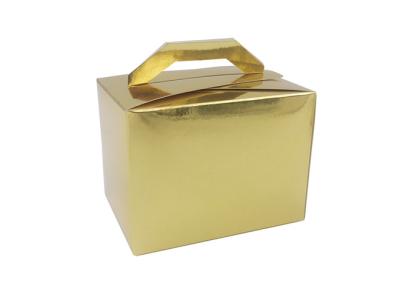 China Custom Cardboard Box Gift Wedding Paper Packing Box With Handle à venda
