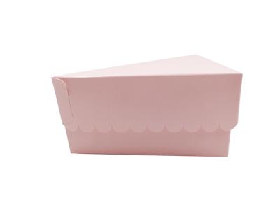 China Eco Friendly Triangle Sandwich Cookie Packaging Box Custom Size Food Grade for sale