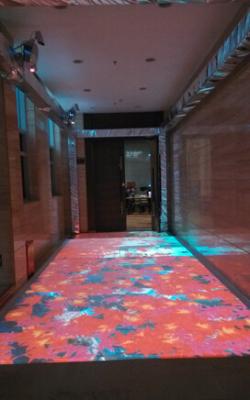 China Triple Size 3D Interactive Floor Projectors For Exhibit Fair Calendar Function for sale