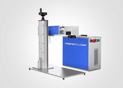 China Metal plastics 10nm 7000mm/s 20W high efficiency Desktop Laser Engraving Machine for sale