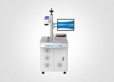 China High Effciency Laser Marking Machine , 10 Watt Fiber Optic Laser Etching Machine for sale