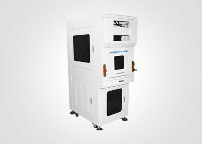 China Portable Mini Fiber Laser Etching Machine With Safe Fullcolsed Cabinet , CE / ISO for sale