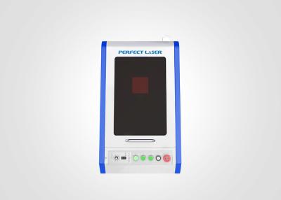 China Máquina de impressão a laser de código de barras de texto gráfico 20 W - 100 W refrigerada a ar totalmente fechada à venda