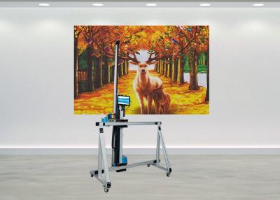 Cina Una macchina da stampa a getto d'inchiostro a parete a pavimento 5D a doppio uso per la propaganda di figure di paesaggi di pittura artistica in vendita
