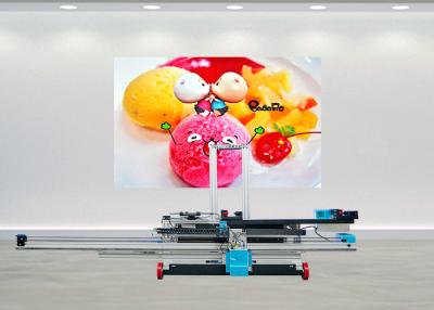 China 9600 Dpi Máquina de impresión de pared a chorro de tinta UV Espacio de estacionamiento Pintura de suelos para graffiti de suelo en venta