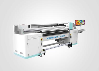 China 1800mm Uv Flatbed Printer For Hybrid Advertising Metal Cloth Pvc Board Signage for sale