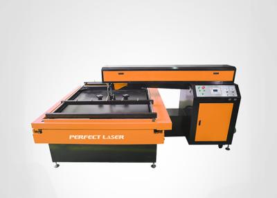 China Wood Die Board Laser Cutting Machine 2.5KW With Two Laser Head Coaxial Cutting for sale