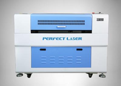 China Máquina de grabado láser de CO2 blanca y azul para artesanía/plexiglás en venta