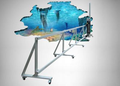 Chine machine d'impression murale verticale 3D avec système de contrôle de moteur servo sans brosse à vendre