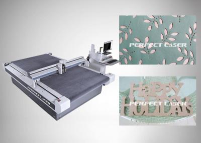 China Automatic Knife Self Checking CNC Router Table 0.1mm Accuracy For Kt Board for sale