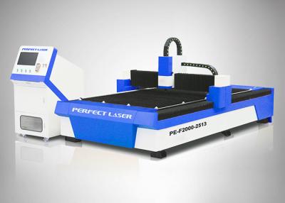 China 2000 Watt Fiber Laser Cutting Machine Water Cooling For Aluminum / Stainless Steel for sale