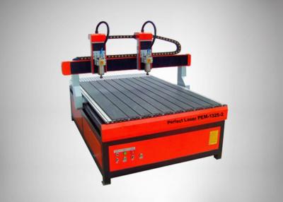 China High Speed CNC Router Machine 4 Heads Square Rail Multi - Spindle Engraver for sale
