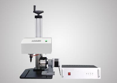 China Equipo rotatorio de la marca de la micropercusión del punto del cilindro redondo, máquina de grabado del metal blanco en venta
