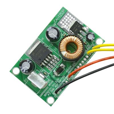 China CA-1253 12V To 5V To 3.3V LCD Power Supply Board Voltage Conversion Module With Wire DC-DC Step-Down Power Supply Module for sale