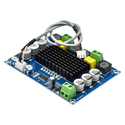 China DC 12V 24V 120W*2 Dual Channel Stereo  Power Digital Audio Amplifier Board TPA3116D2 for sale