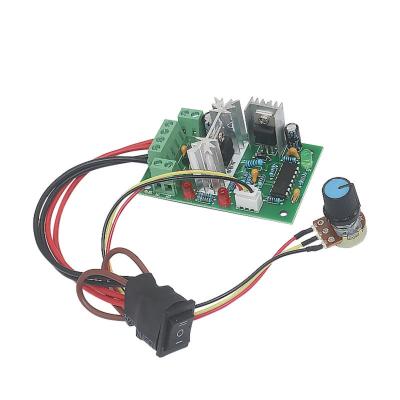 China CCM2 10-30V PWM Motor Speed Controller Reversible Switch 120W Adjustable for sale