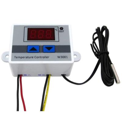China NTC10K Digital Display Temperature Controller 10A 12V 24V 110V~220V for sale