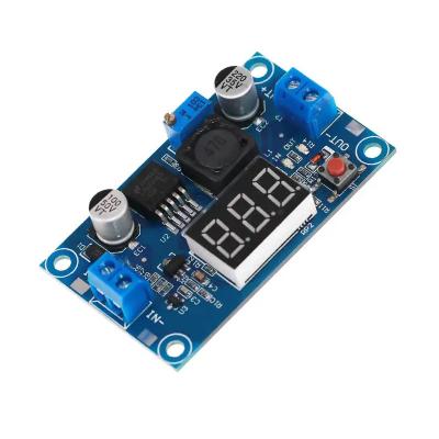 China LM2596 DC DC Adjustable Power Supply Module LED Voltmeter With Digital Display for sale