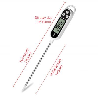 China TP300 Digital Kitchen Thermometer For Meat Cooking 304 Stainless Steel à venda