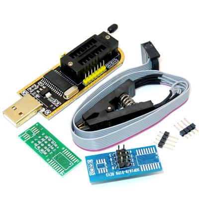 China CH341A 24 25 Series EEPROM Flash BIOS USB Programmer Module + SOIC8 SOP8 Test Clip For EEPROM 93CXX / 25CXX / 24CXX for sale