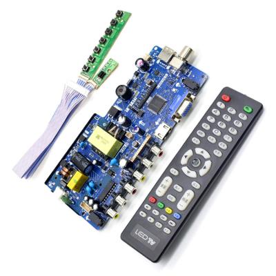 China T.R67.675 Instead V56 Motherboard 14inches To 24inches LED TV Combo Motherboard for sale