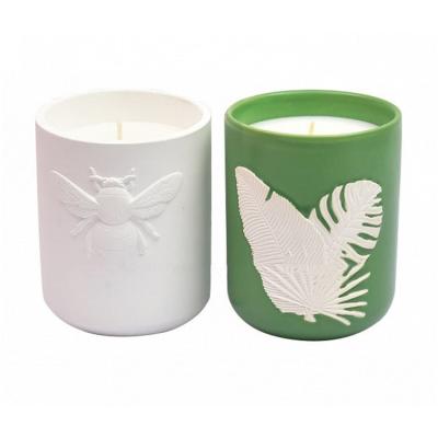 China ODM MSDS Large Ceramic Tea Light Holders Handmade Pottery Candle Holders for sale