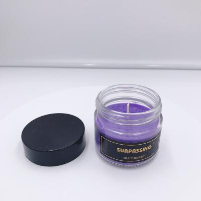 China Custom Blueberry Aromatherapy Scented Candles Pure Essential Oil Candles for sale