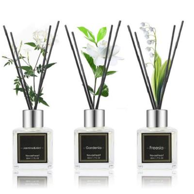 Chine Parfum 50ml de Mini Scented Aroma Reed Diffuser Rose And Oud à vendre
