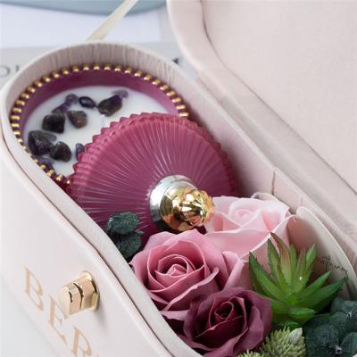 China El regalo de lujo de la fragancia del sitio del aroma de la vainilla de EN15493 MSDS fija con las velas perfumadas en venta