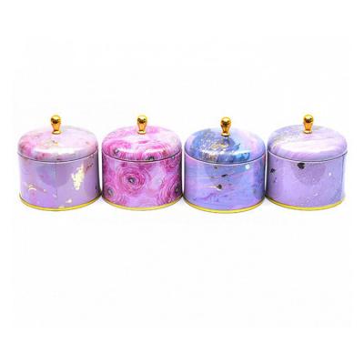 China Handmade Scented Soy Wax Metal Tin Can Candle 100ml 250ml for sale