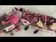 Customized Scented Potpourri Dried Flowers Homemade Christmas Potpourri Sachet Bag