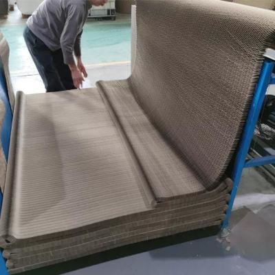 China Continuous Ordinary Paper Honeycomb Door Core Customized In Various Sizes en venta